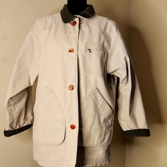 L.L. Bean Jackets & Coats Vintage Ll Bean Canvas Chore Jacket Size